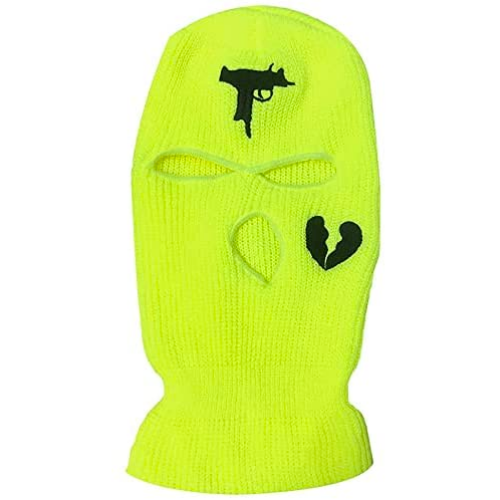 BROKEN HEART UZI SKI MASK